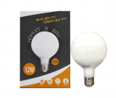 홈빛 LED 볼구 12W 롱타입 전구색